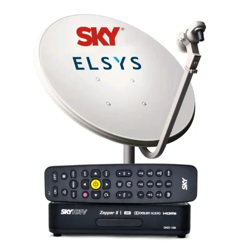 Antena e Aparelho Sky HDTV Zapper II - Pré pago