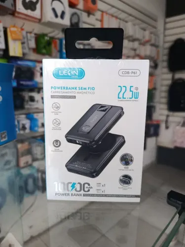 Carregador indução e portátil 10.000 mAh - entrega em slz e regiao