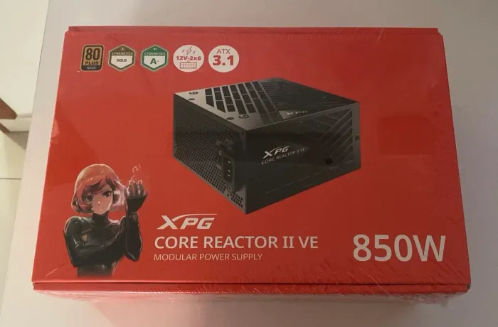 Fonte Xpg 850w core reactor Novo (Lacrada)