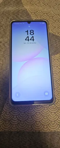 Celular Samsung Galaxy A07 novo, caixa com tudo dentro e nota fiscal. Capa e película.
