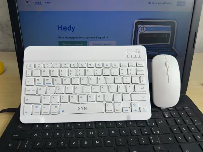 Kit Teclado Bluetooth + Mouse Sem Fio | Entrega Imediata