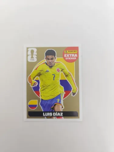 igurinha Ouro Luis Días Legends Da Copa Rara Original