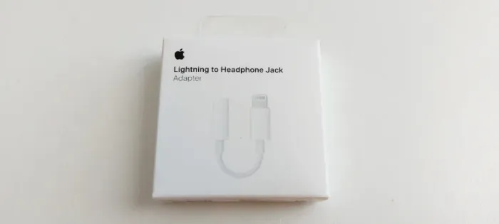 Adaptador Apple Lightning para Fone De Ouvido 3,5 M Original, caixa lacrada