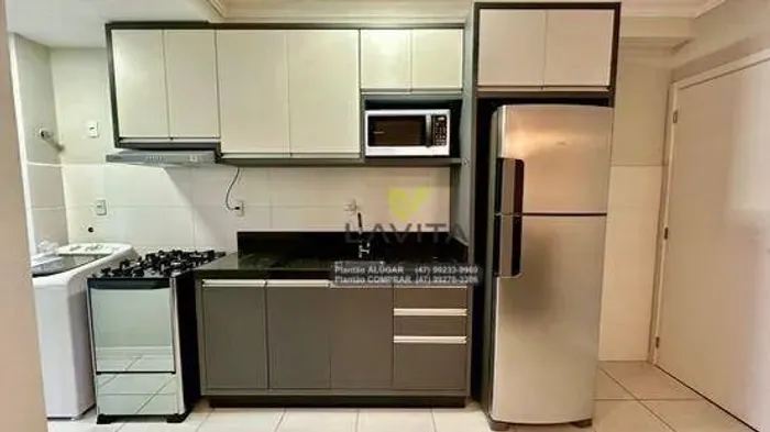 Apartamento com 2 dormitórios para alugar, 64 m² por R$ 3.172,69/mês - Garcia - Blumenau/S