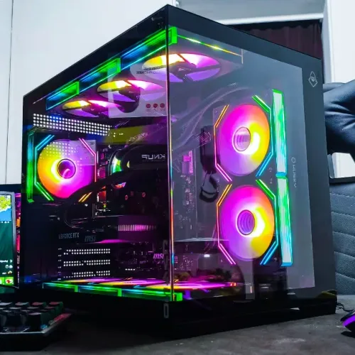 PC Gamer Ryzen 7 5700X + RTX 5060 8GB | MSI B550M-PRO VHD Wi-Fi