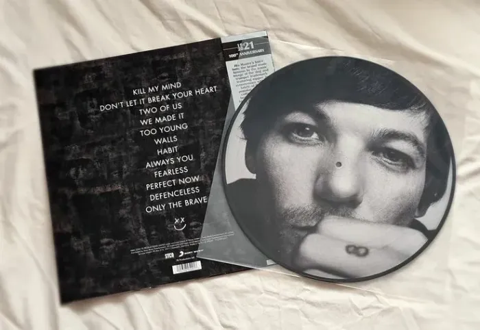 louis tomlinson walls picture disc edição limitada
