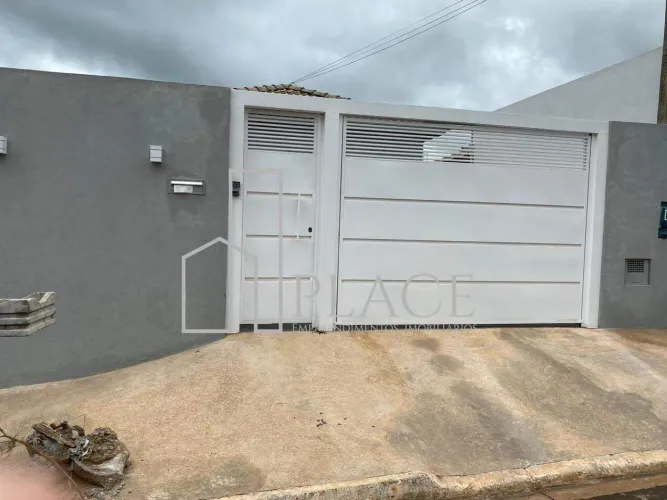 Casa 2 quartos com quintal, 1 vaga e área de serviço em Marília - Vida Nova Maracá