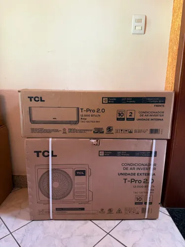 AR CONDICIONADO TCL 12MIL BTU NOVO