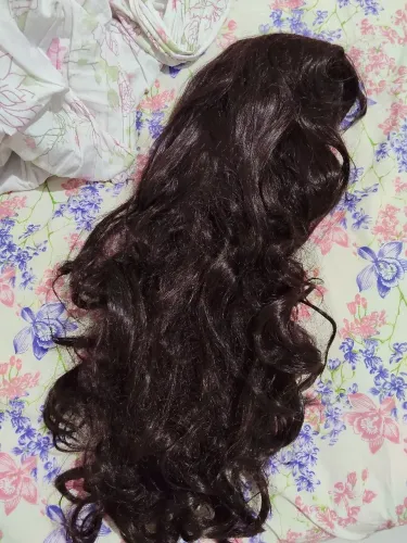Peruca sintética lace