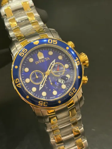 Relógio Masculino Invicta Aço - quartzo - premium - top