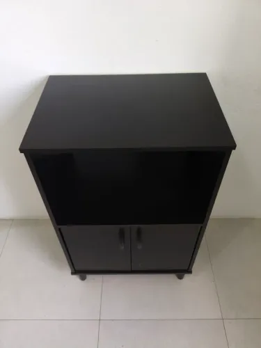 Armário Microondas e Forno elétrico