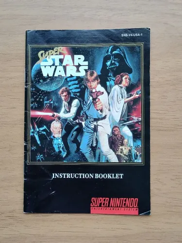 Manual Original Super Star Wars SNES