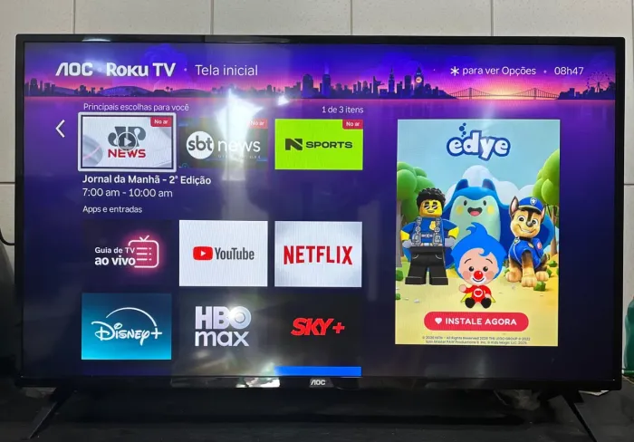 Tv smart AOC