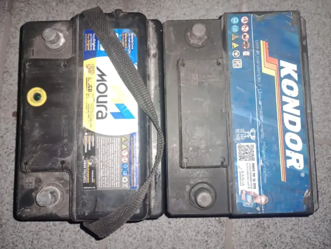 baterias 60ah em bom estado