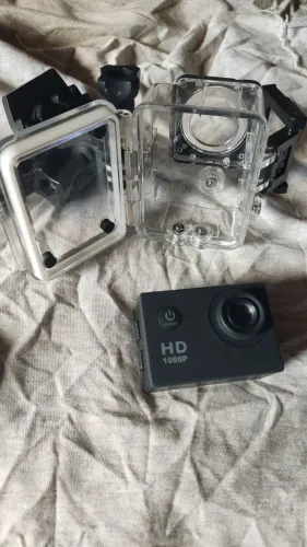 Mini Câmera HD 1080P Com Capa Protetora aprova de água até 100Metros