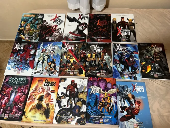 Coleção X-men fase de Bendis