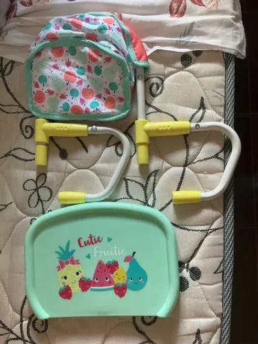 Cadeira de papinha para boneca baby alive