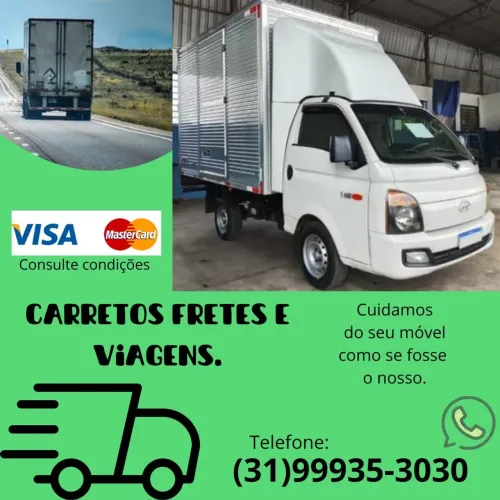 Carreto em Vespasiano HOJE | Preço Justo e Agilidade<br>