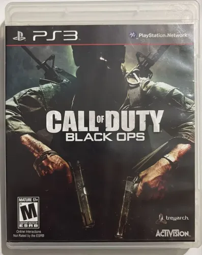 COD: Call of duty Black Ops.
