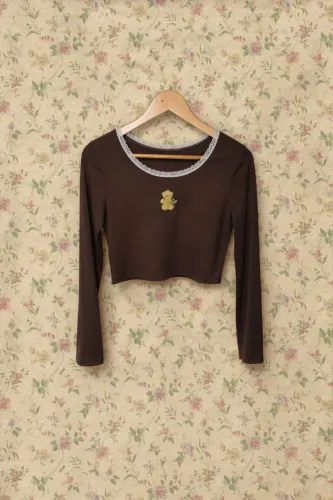 blusa manga longa aesthetic 