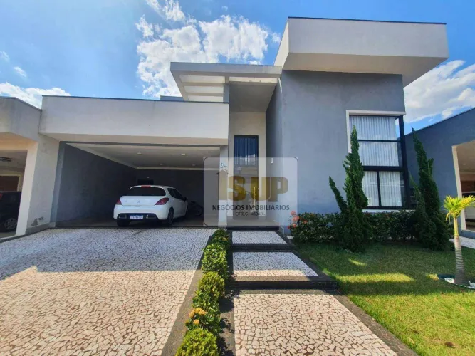 Casa com 4 dormitórios à venda, 250 m² por R$ 1.700.000,00 - Condomínio Athenas - Paulínia