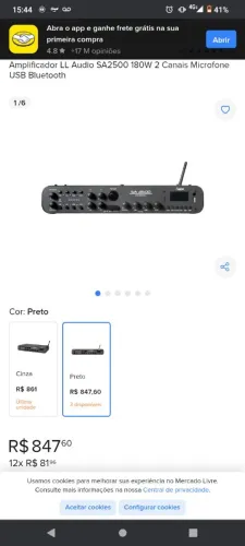 Amplificador dois canais sa 2500 e podemos negociar o valor.