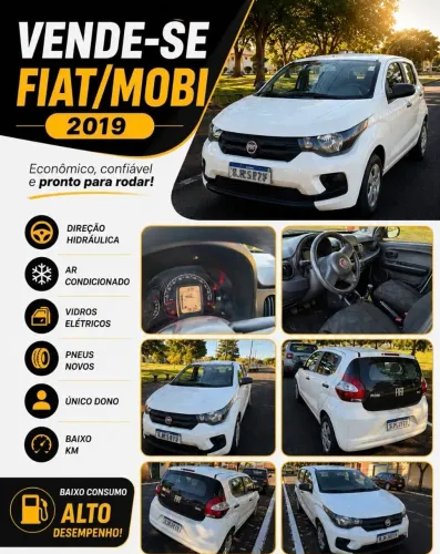 Fiat Mobi Like 1.0 Fire Flex 5P. 2019