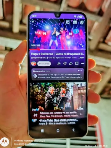 Samsung Galaxy A16 Seminovo 128GB 8Ram 5.000mAh com ultra duração e carregamento rápido!