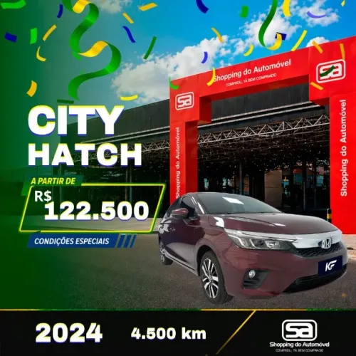 Honda City Hatchback EXL 1.5 Flex 16V Aut. 2024