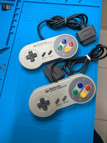 Controle original super Nintendo japonês