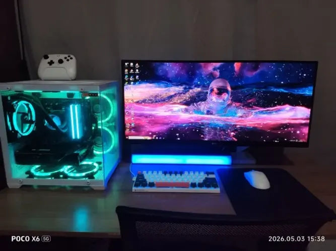 Setup Gamer (Branco)