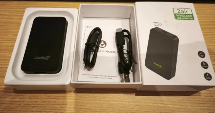 Adaptador CarlinKit 5.0 2Air CarPlay Sem Fio Android Auto