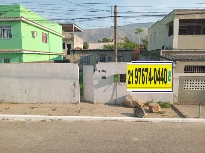 Terreno com 360m² + Construção - Ouro Preto - Nova Iguaçu/RJ