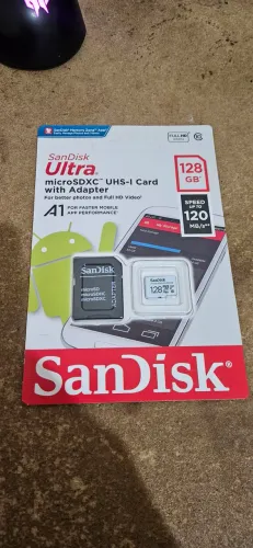 Cartão de memória 128GB