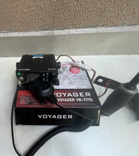 Rádio Px 12/24V com antena e suporte 