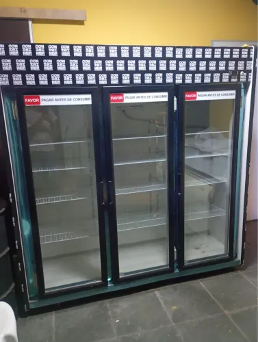 Expositor Refrimate 3 Portas 220V - Funcionando 100%