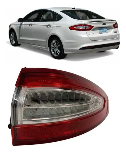 Lanterna Traseira Ford Fusion Full Led Direito 2013 A 2016 Direito/passageiro Vermelho
