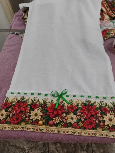 Panos de pratos para o Natal