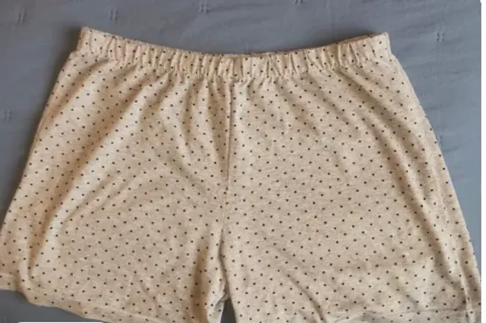 Microshorts pockadots cinza e reto