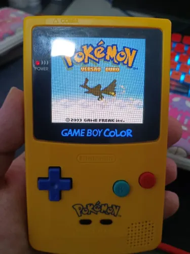 GameBoy Color Tela Vidro IPS + Everdrive