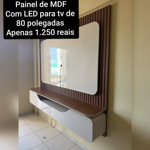 Painel com LED