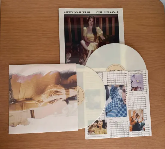 Vinil duplo BRANCO Lana Del Rey - Blue Banisters (deslacrado para conferência)