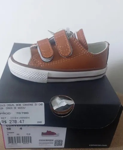 Tênis infantil converse original 
