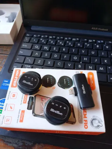 Microfone para gravar vídeos