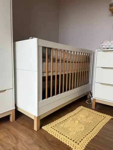 Berço 2 em 1 Americano Linha Cozy Quater
