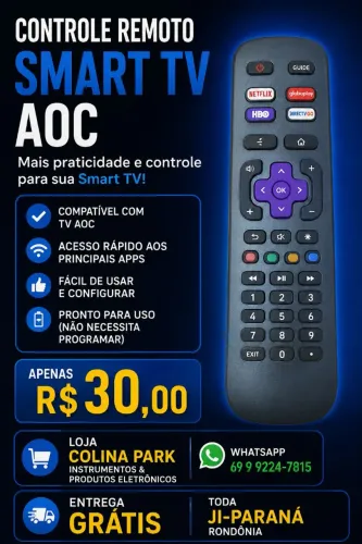 Controle Remoto Roku ( Genérico)