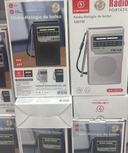 Rádio de bolso AM/FM