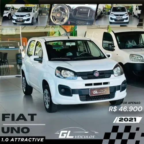 Fiat Uno Attractive 1.0 EVO Fire Flex 8V 5P 2021