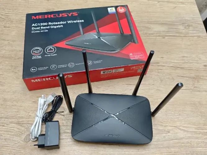 Mercusys AC 1200 Roteador Wireless Dual Band Gigabit