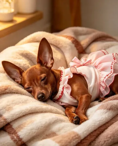 Mel Pinscher Fêmea 1 ano e 2 meses é Dócil